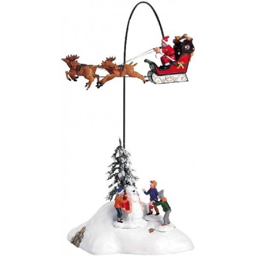 Villaggi di Natale Lemax santa claus is coming 54353 villaggio di natale