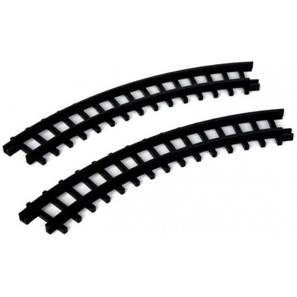 Villaggi di Natale Lemax set 2 curved track for christmas express 34686 villaggio di natale