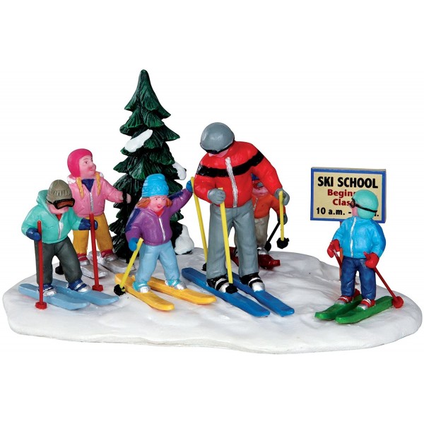 Villaggi di Natale Lemax ski school 33018 villaggio di natale