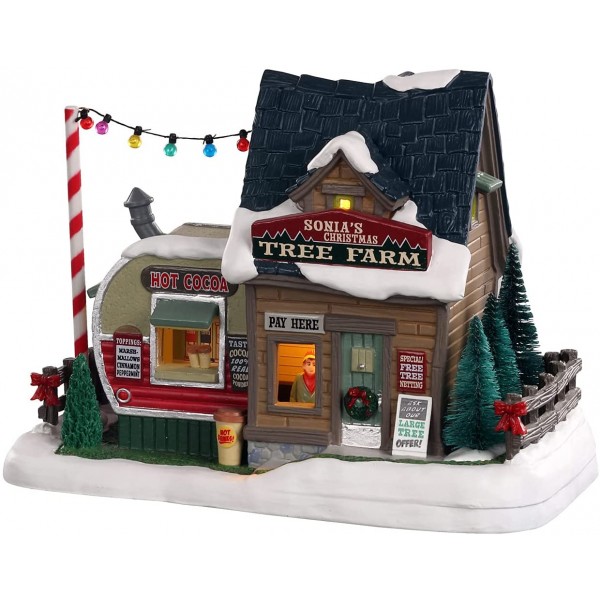 Villaggi di Natale Lemax sonia's tree farm 05695 villaggio di natale