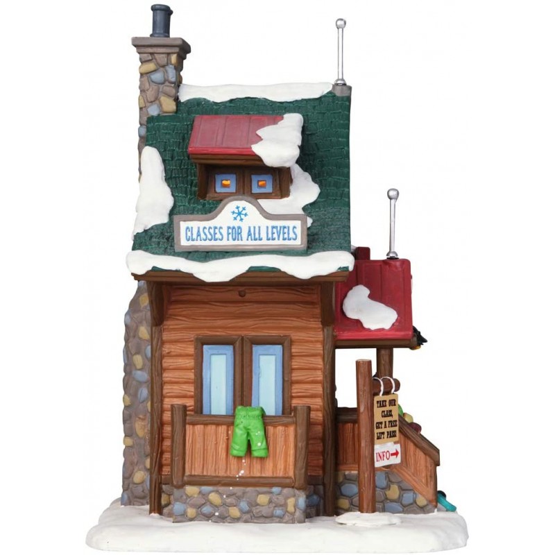 Villaggi di Natale Lemax sugar pine ski school 55940 villaggio di natale