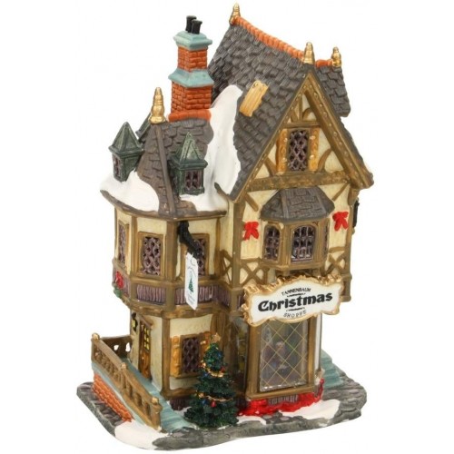 Villaggi di Natale Lemax tannebaum christmas shoppe 35845 villaggio di natale