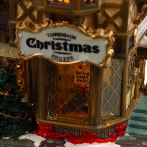 Villaggi di Natale Lemax tannebaum christmas shoppe 35845 villaggio di natale