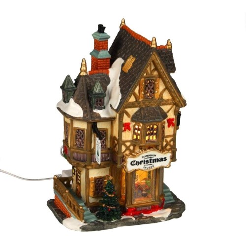 Villaggi di Natale Lemax tannebaum christmas shoppe 35845 villaggio di natale