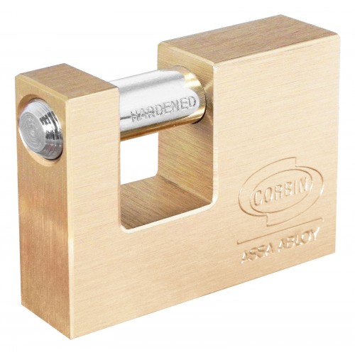 Serrature Lucchetto serranda ottone corbin 70mm antiscasso antifurto sicurezza