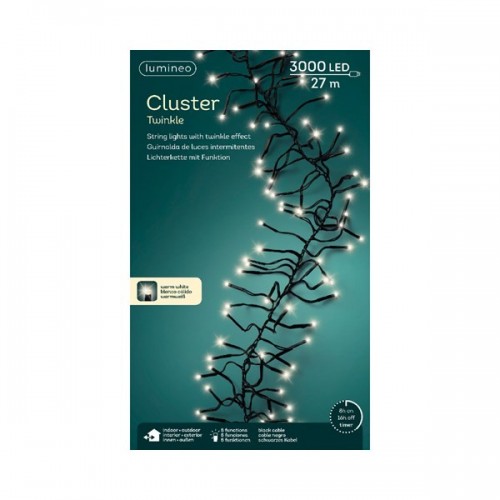 Luci natalizie 3000 LED Cluster Twinkle 944743