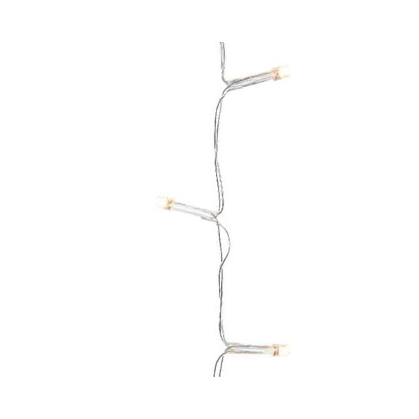 Luci natalizie Lumineo 40 led trasparente bianco caldo luci di natale 480539