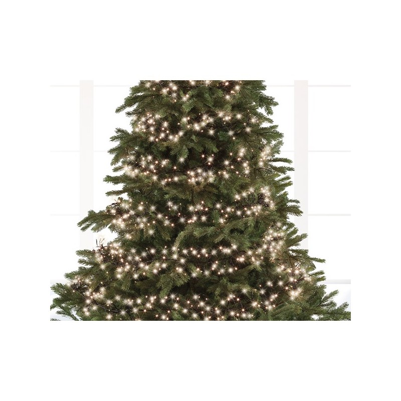Luci natalizie Lumineo luci di natale 2040 led cluster calda 494773