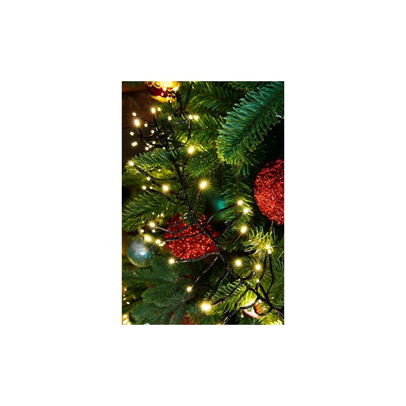 Luci natalizie Lumineo luci di natale 2040 led cluster calda 494773