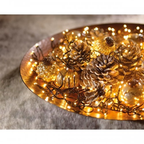 Luci natalizie Lumineo luci di natale 2040 led cluster calda 494773