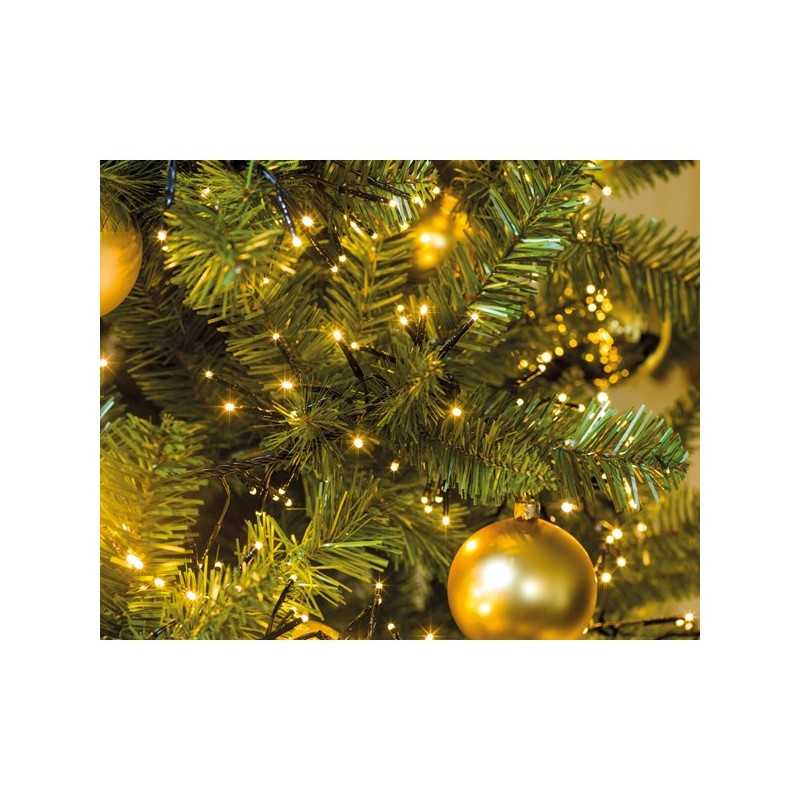 Luci natalizie Lumineo luci di natale 2040 led cluster calda 494773