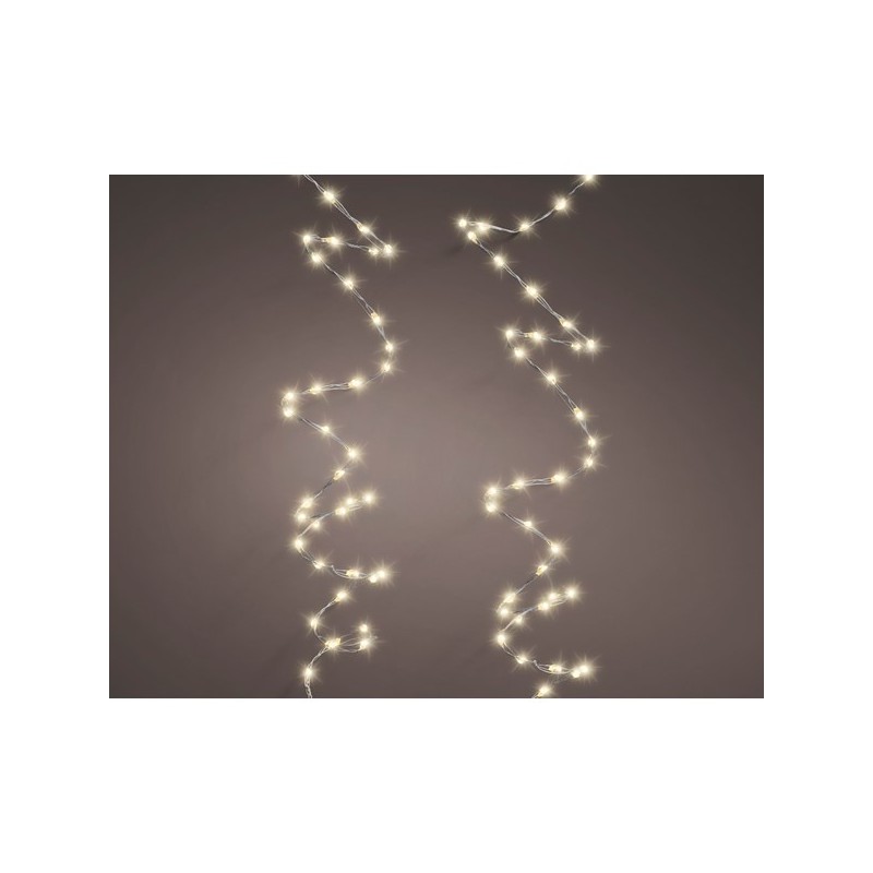 Luci natalizie Lumineo luci di natale 378 microled extradense 6 mt 496605