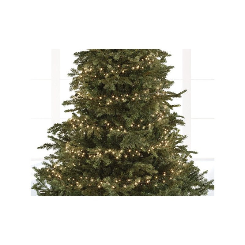 Luci natalizie Lumineo luci di natale catena 1500 led luce calda 495357
