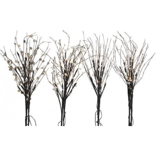 Luci natalizie Lumineo luci di natale led branch 75cm 16l calda 482145