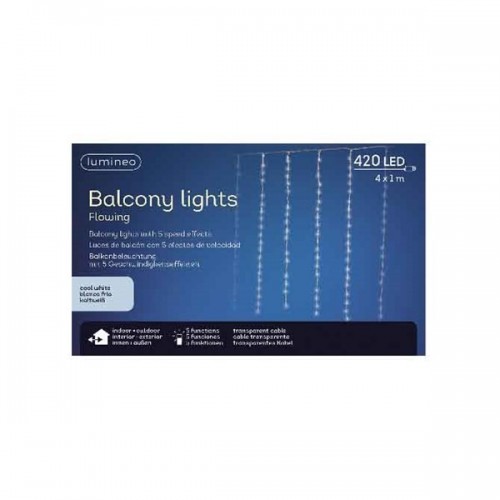 Luci natalizie Lumineo luci di natale per balconi led fredda 494755