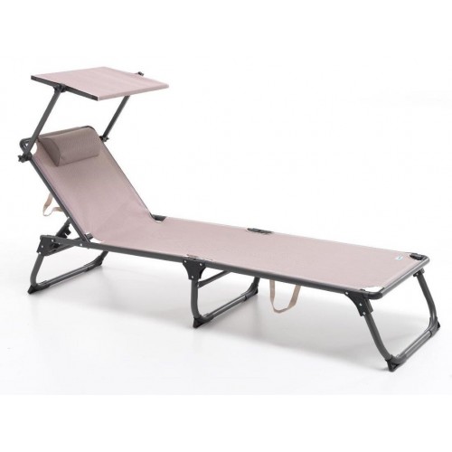 Lettini da esterno My garden lettino shark tortora m0593-33