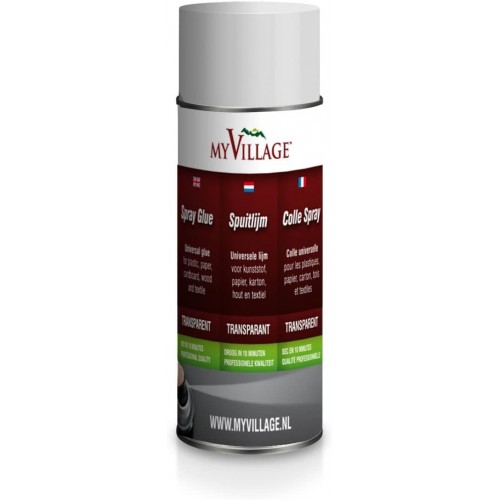 Arredo natalizio Myvillage colla spruzzo trasparente 150ml myv05