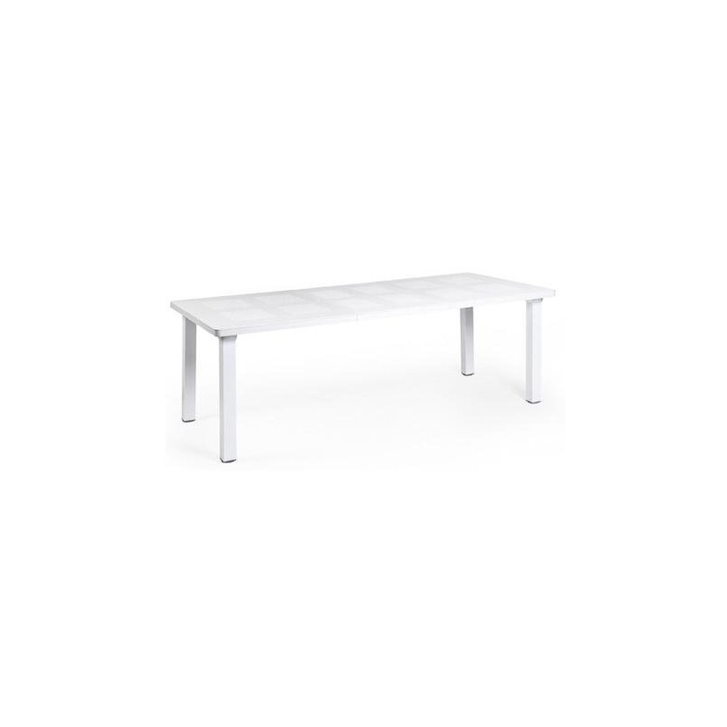 Tavoli da esterno Nardi tavolo levante 160/220x100 bianco