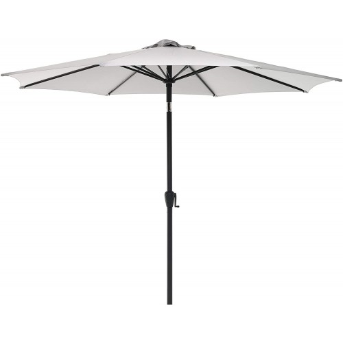 Ombrelloni Ombrellone palm beach antracite 3x2 mt giardino balcone campeggio spiaggia