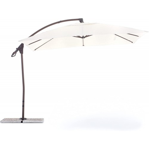 Ombrelloni Ombrellone suitset 3x3 ecru' per arredo esterno giardino casa