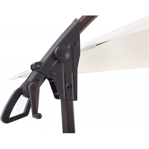 Ombrelloni Ombrellone suitset 3x3 ecru' per arredo esterno giardino casa