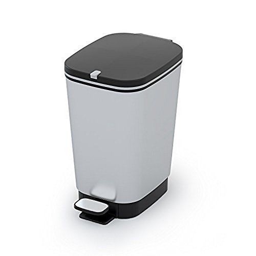 Pattumiere Pattumiera s steel pedale con secchio