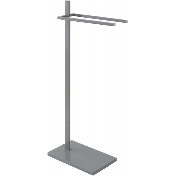 Piantane portasciugamani Piantana portasciugamani grigio 20x35x86 cm 154036 arredo accessorio bagno