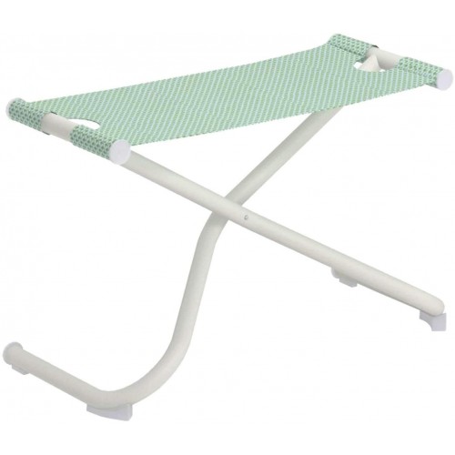 Sdraio da giardino Poggiapiedi pouf emu snooze verde