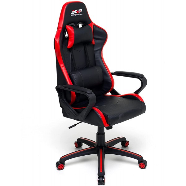 Sedie poltrone da ufficio Poltrona gaming rossa m0826-05