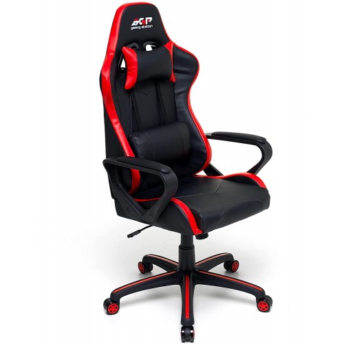 Sedie poltrone da ufficio Poltrona gaming rossa m0826-05