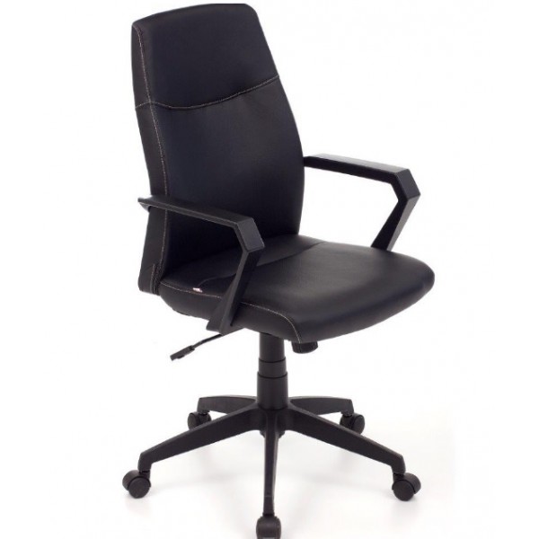 Sedie poltrone da ufficio Poltrona start nero similpelle ufficio operativa m0330-01