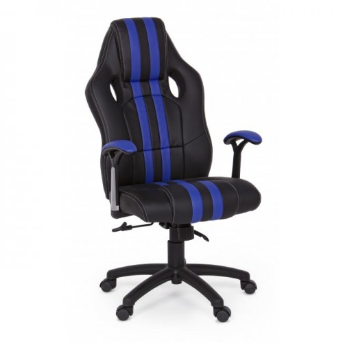 Sedie poltrone da ufficio Poltrona ufficio con braccioli spider blu 710222 bizzotto