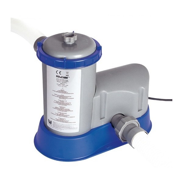 Prodotti per piscine Pompa filtrante per piscina fuoriterra 5678 lt/h bestway 58389 con cartuccia
