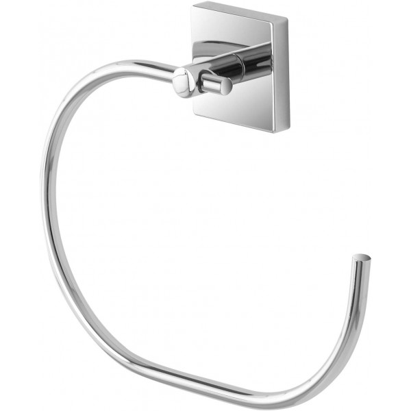 Portasciugamani Portasalviette porta salviette easy cromo 5x20x18cm arredo bagno 959005 feridras