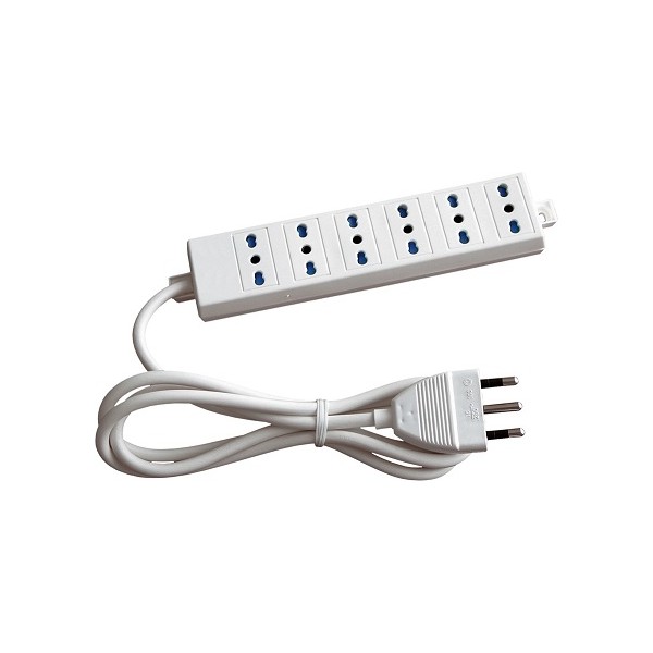 Materiale elettrico Presa multipla 5 prese bivalenti ce950c