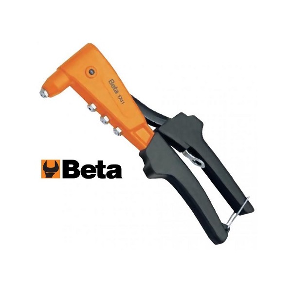 Utensili manuali Rivettatrice beta mod. 1741 manuale a 4 testine impugnatura in plastica tools