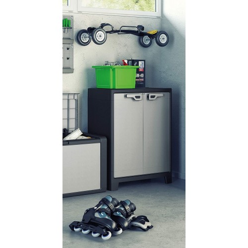 Armadi da esterno Armadietto da esterno impermeabile in plastica titan low cabinet keter