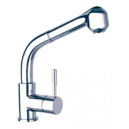 Rubinetteria Rubinetto miscelatore lavello monocomanto con c/doccetta estraibile serie gemini