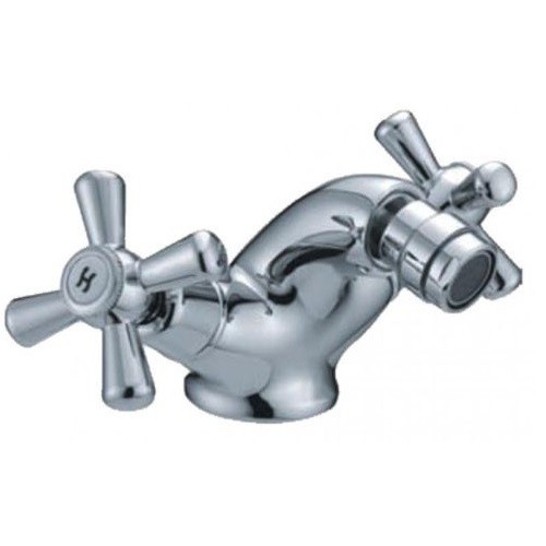 Rubinetteria Rubinetto miscelatore per bidet in ottone cromato serie sofia per bagno casa