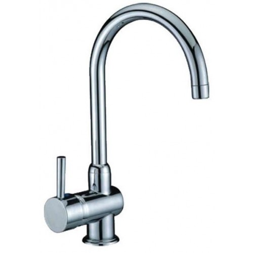 Rubinetteria Rubinetto miscelatore per lavello canna alta monocomando gemini per bagno cucina