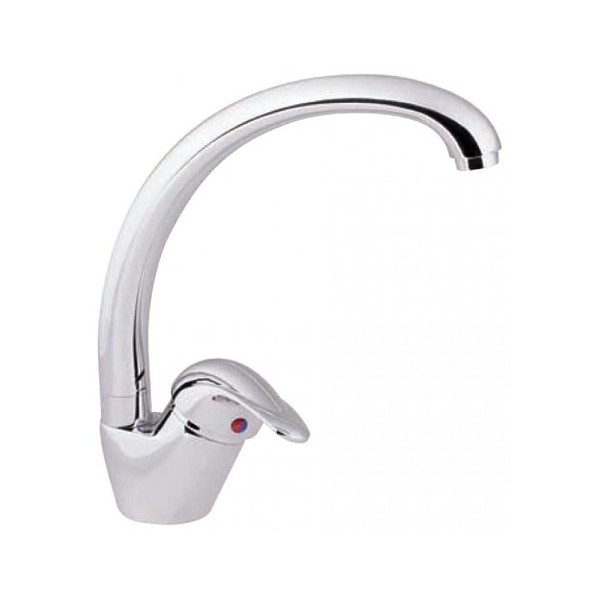 Rubinetteria Rubinetto miscelatore per lavello lavandino sfera monocomando canna alta