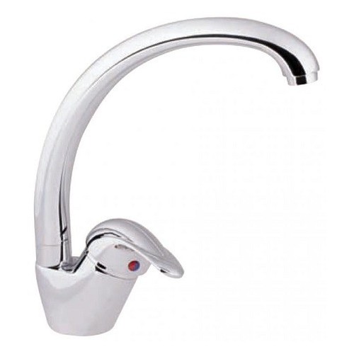 Rubinetteria Rubinetto miscelatore per lavello lavandino sfera monocomando canna alta