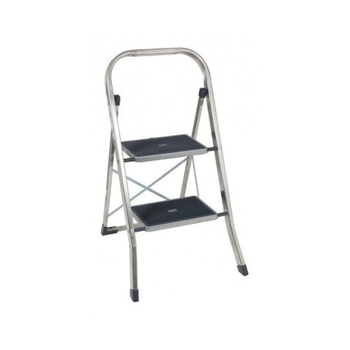 Scale e scaletti Scala sgabello multiuso joker 2  antiscivolo 2 gradini larghi richiudibile