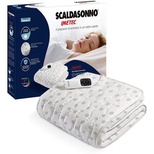 Biancheria Scaldasonno imetec adapto singolo cotone geo 16801
