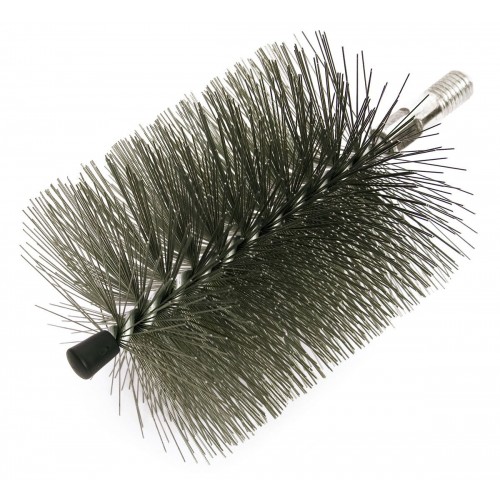 Pulizia stufe camini Scovolo tondo elica semplice fili in acciaio temperato mm 80 per pulizia camino