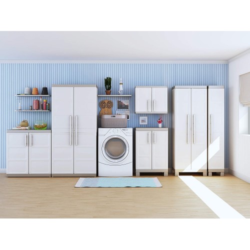 Armadi da esterno Armadio in resina excellence piani modulabile robusto esterno keter