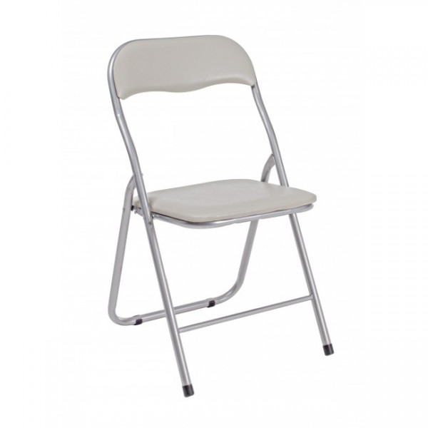 Sedie Sedia pieghevole tortora 45x44x79h per casa giardino campeggio