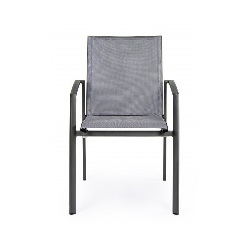 Sedie da giardino Sedia sedie con braccioli cruise antracite bizzotto 662300 arredamento Sedie da giardino Sedia sedie con braccioli cruise antracite bizzotto 662300 arredamento
