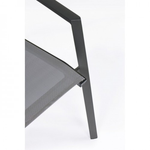 Sedie da giardino Sedia sedie con braccioli cruise antracite bizzotto 662300 arredamento