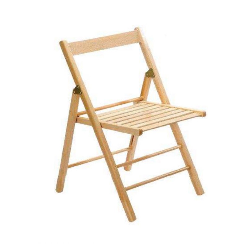 Sedie da esterno Sedia sedie pieghevole naturale salva spazio casa cucina pic-nic Sedie da esterno Sedia sedie pieghevole naturale salva spazio casa cucina pic-nic